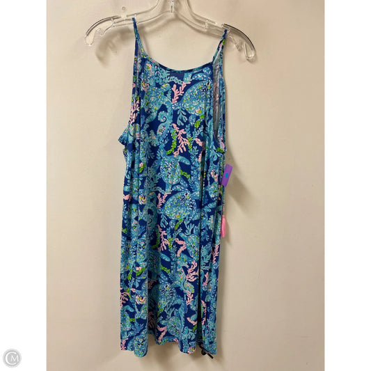 Dress Designer By Lilly Pulitzer In Blue, Size: M