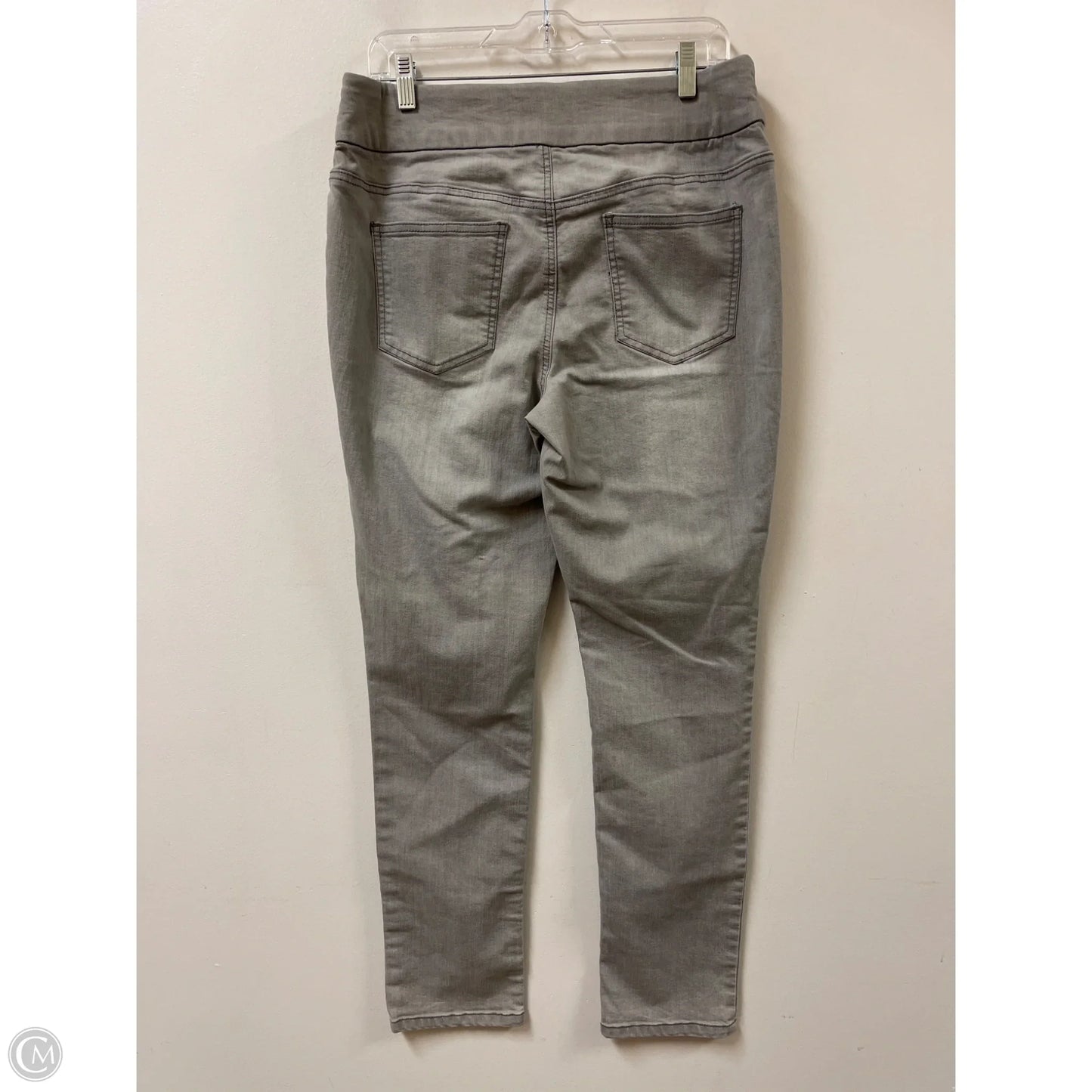 Pants Leggings By Chicos In Grey, Size: 10