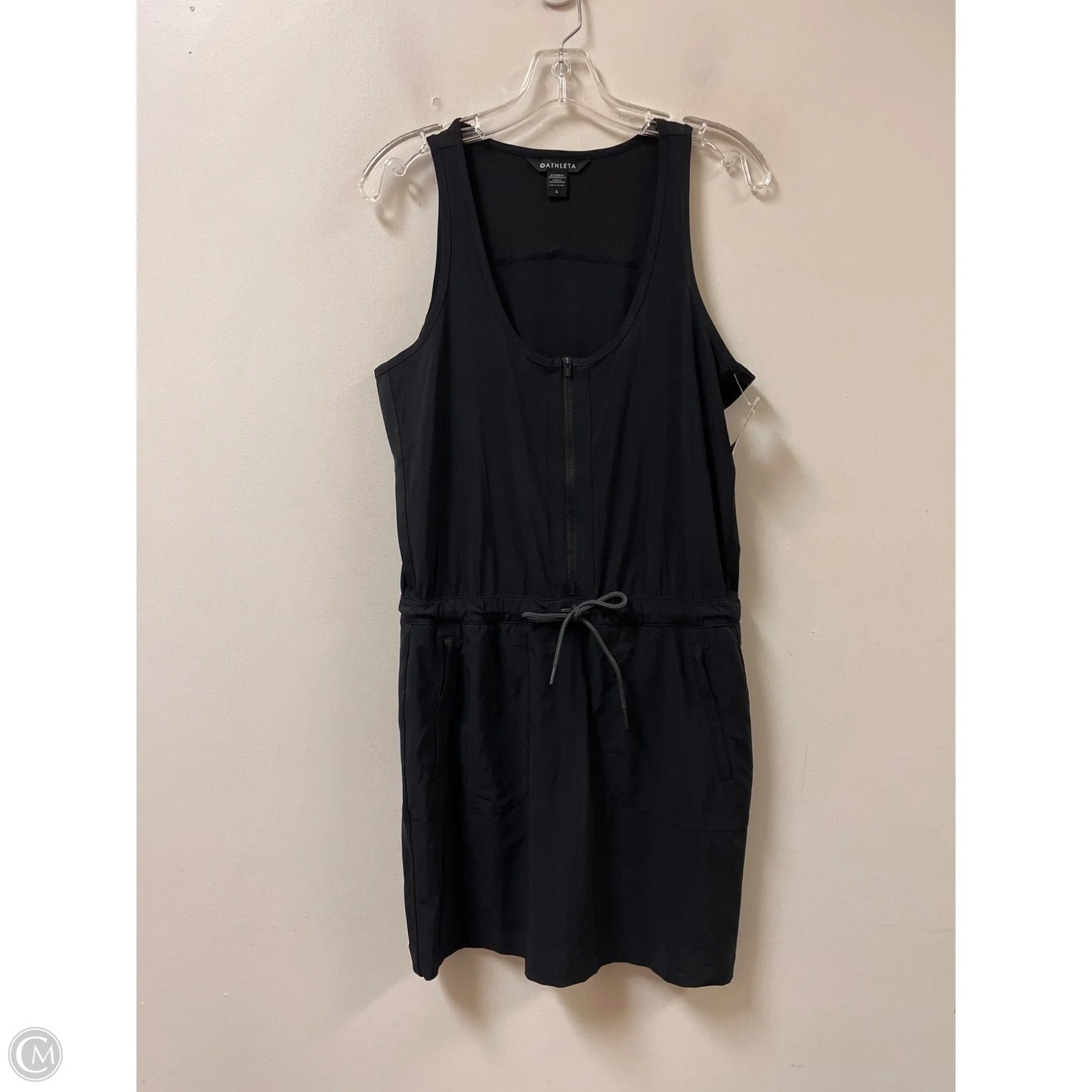 Athletic Dress By Athleta In Black, Size: S