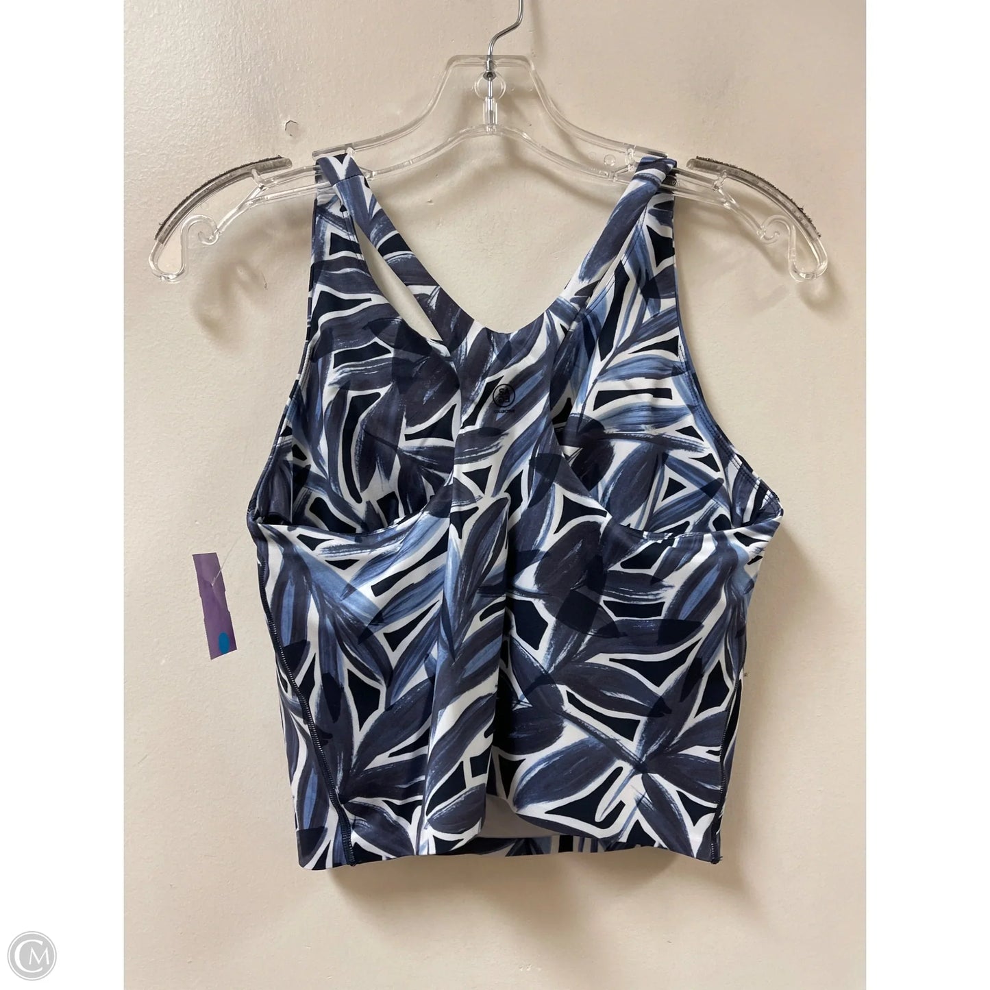 Athletic Bra By Sage In Blue, Size: M