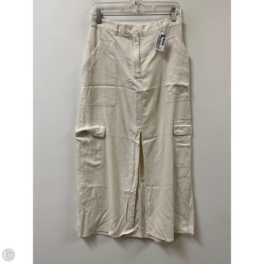 Skirt Maxi By Max Studio In Cream, Size: 10