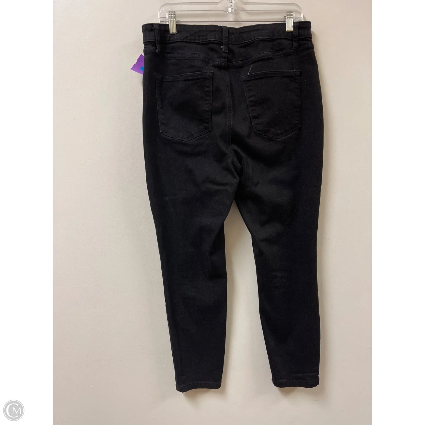 Jeans Skinny By Sonoma In Black, Size: 16
