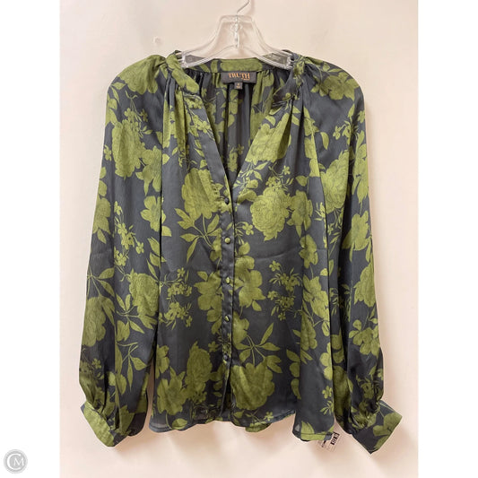 Blouse Long Sleeve By Truth In Green, Size: S
