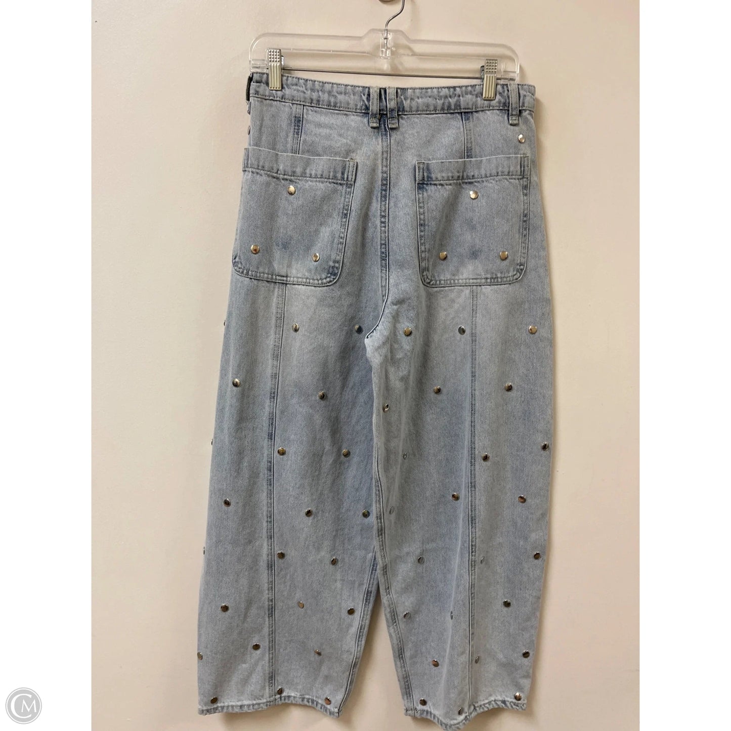 Jeans Boyfriend By Clothes Mentor In Blue Denim, Size: 10