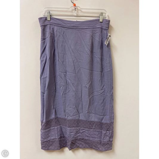 Skirt Midi By Johnny Was In Purple, Size: 12