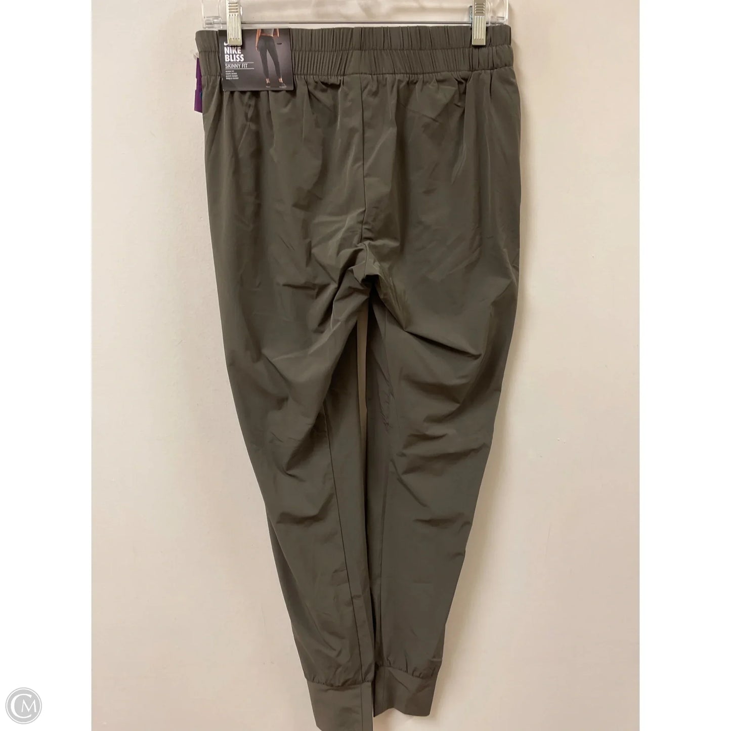 Athletic Pants By Nike Apparel In Green, Size: S