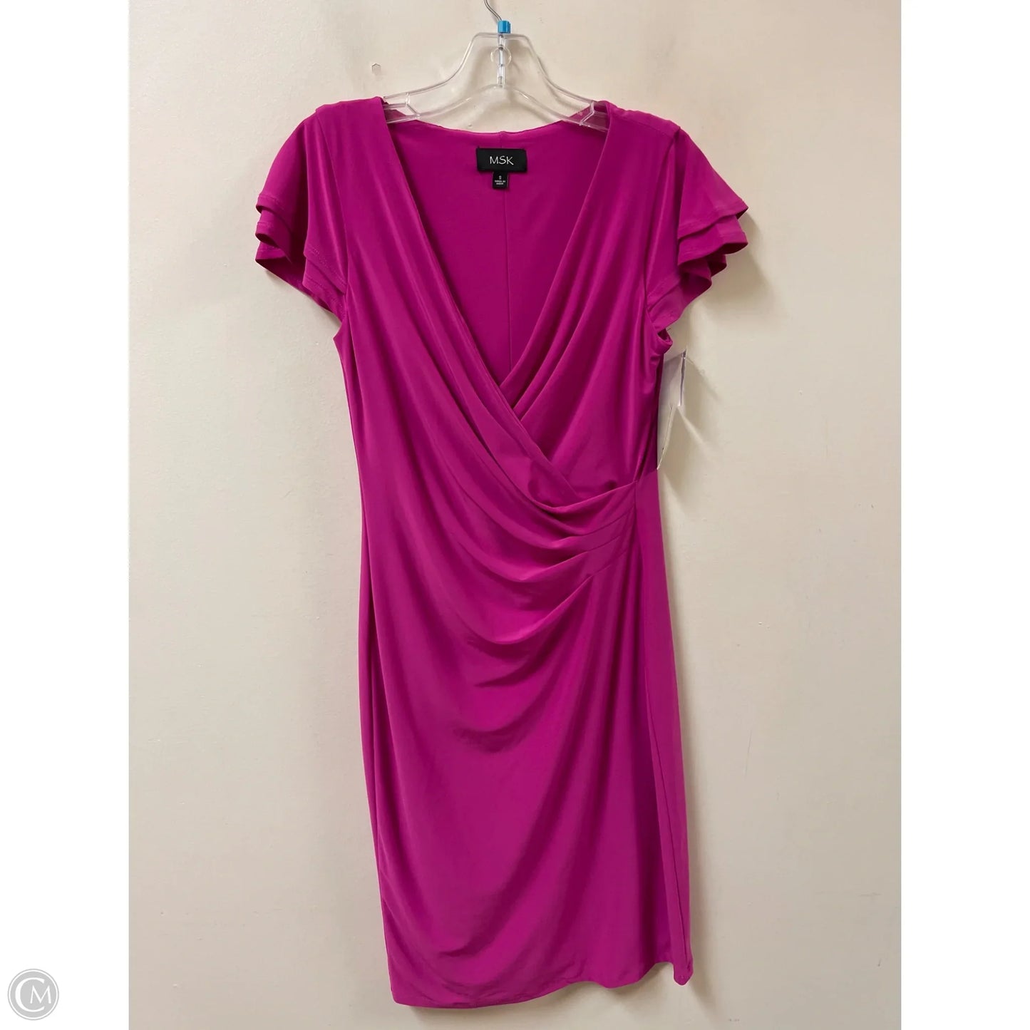 Dress Casual Midi By Msk In Purple, Size: S