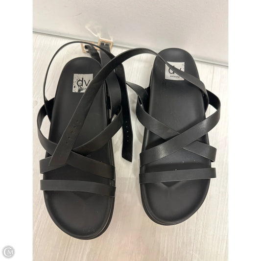 Sandals Flats By Dolce Vita In Black, Size: 8.5