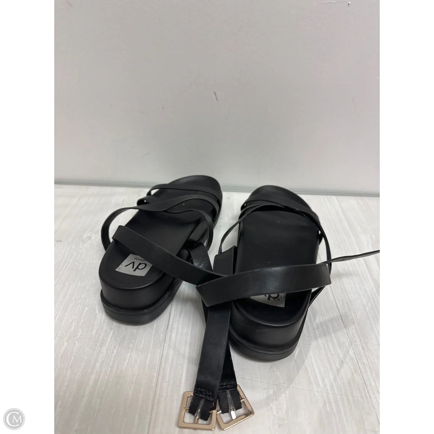 Sandals Flats By Dolce Vita In Black, Size: 8.5