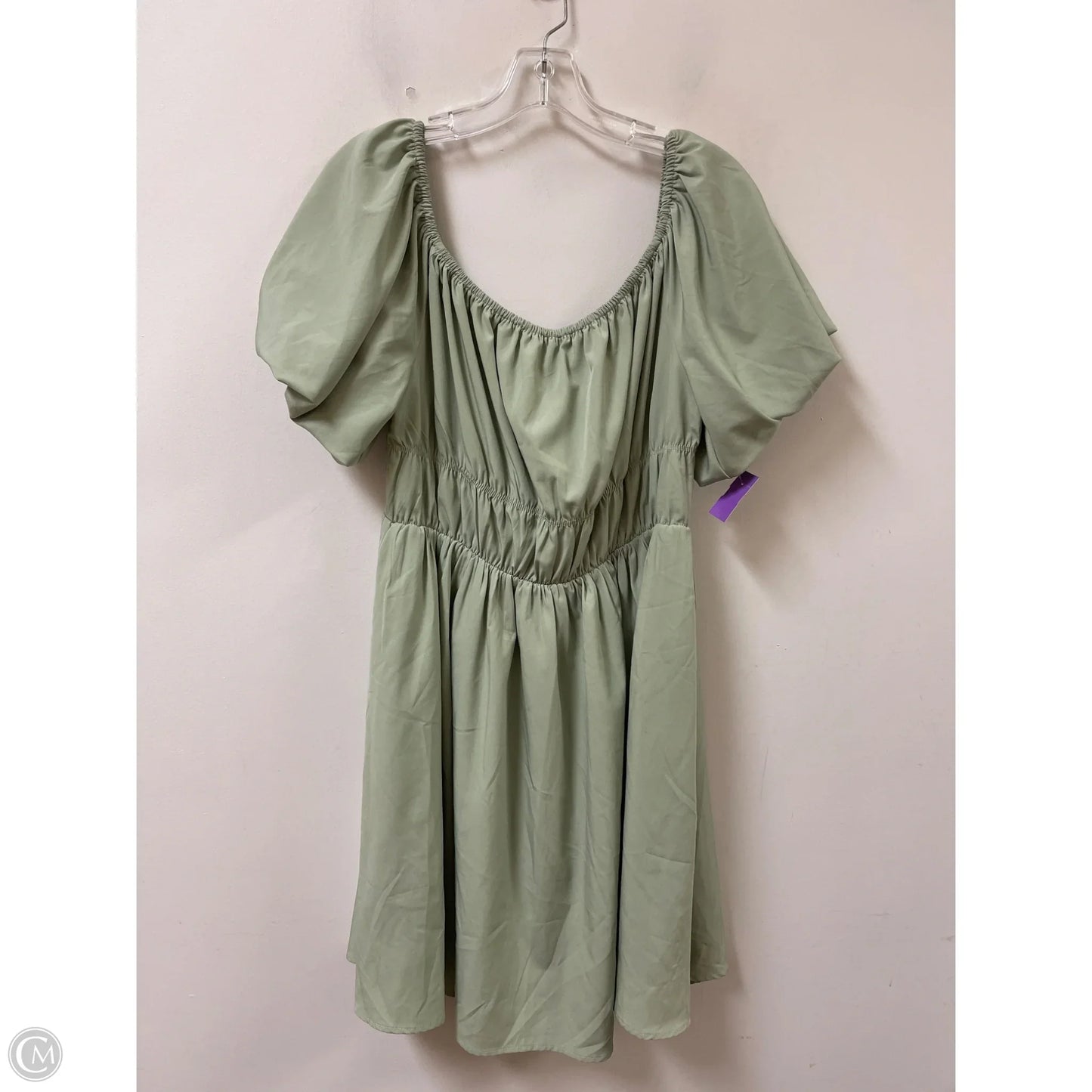 Dress Casual Short By Clothes Mentor In Green, Size: Xl