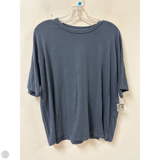 Top Long Sleeve By Eileen Fisher In Blue, Size: Xs