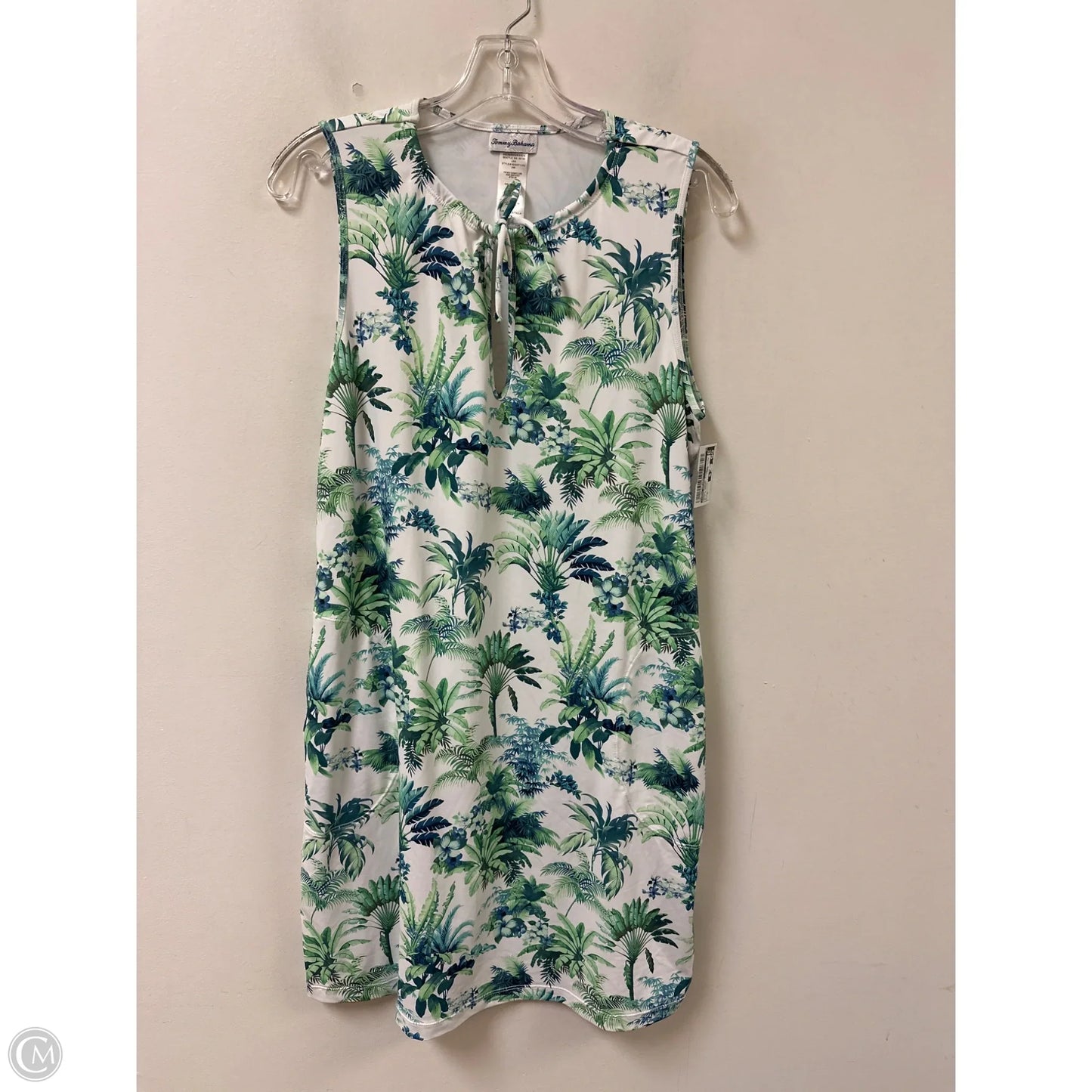 Dress Casual Midi By Tommy Bahama In Blue & Green, Size: M