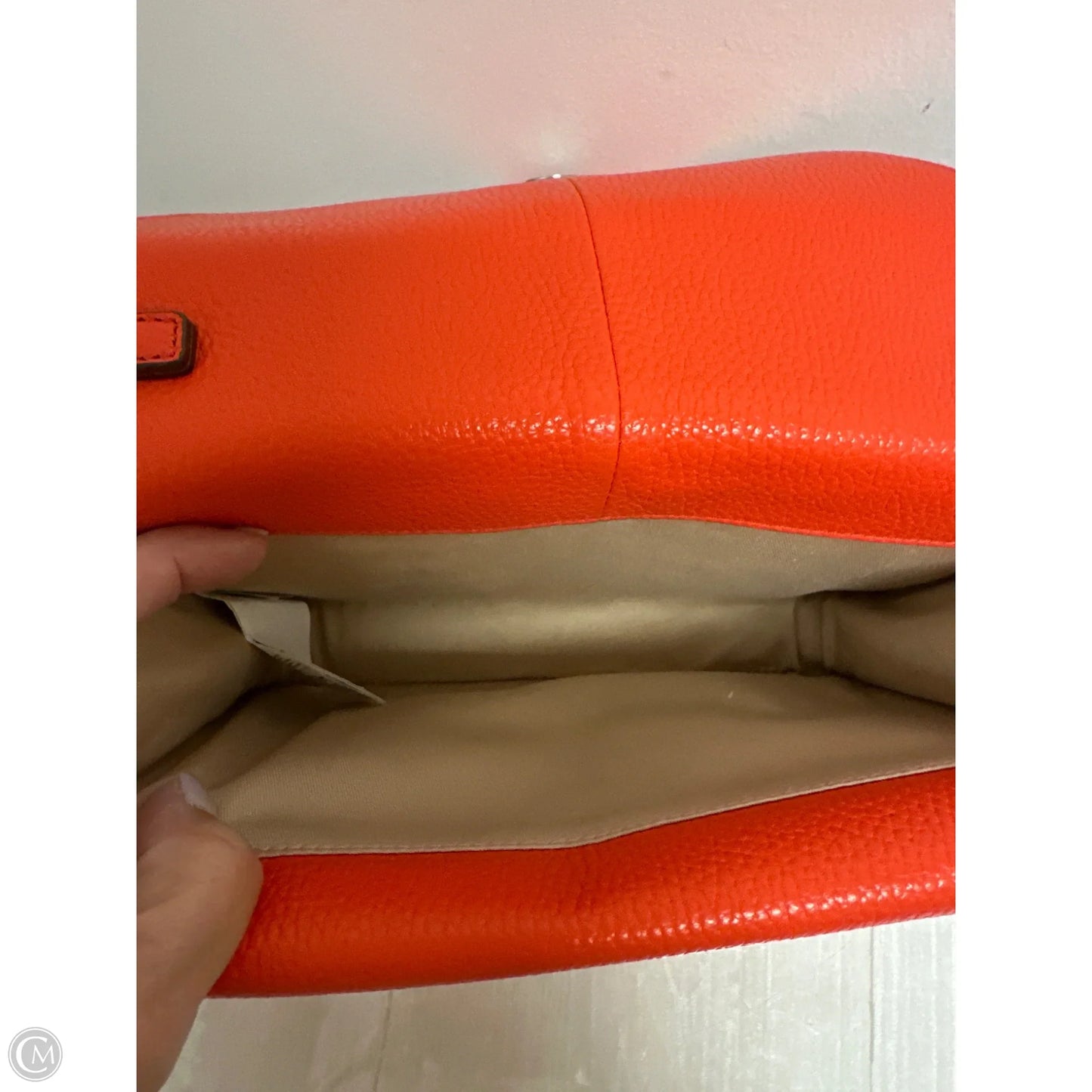 Handbag Leather By Banana Republic, Size: Medium
