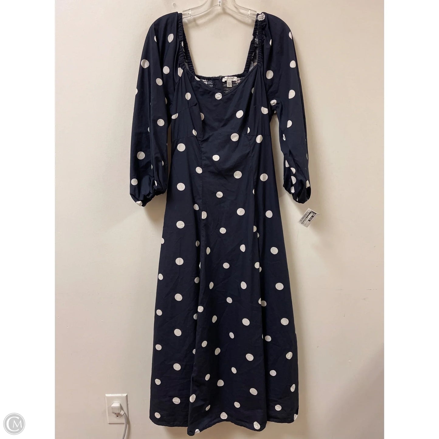 Dress Casual Maxi By Free Assembly In Navy, Size: L