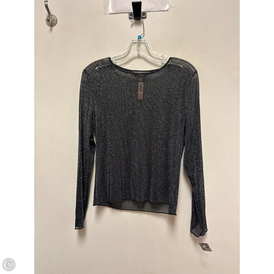Top Long Sleeve By Victorias Secret In Black, Size: Xs