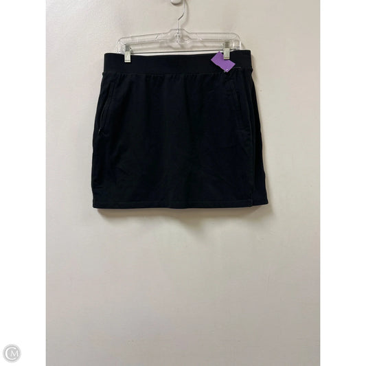 Skort By Talbots In Black, Size: 12p