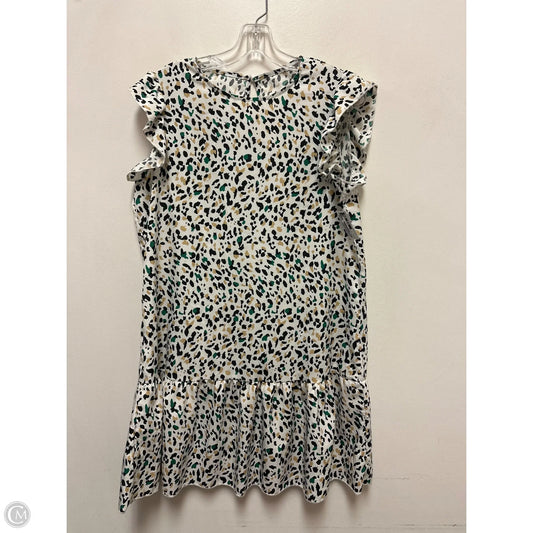Dress Casual Midi By Shein In Animal Print, Size: L