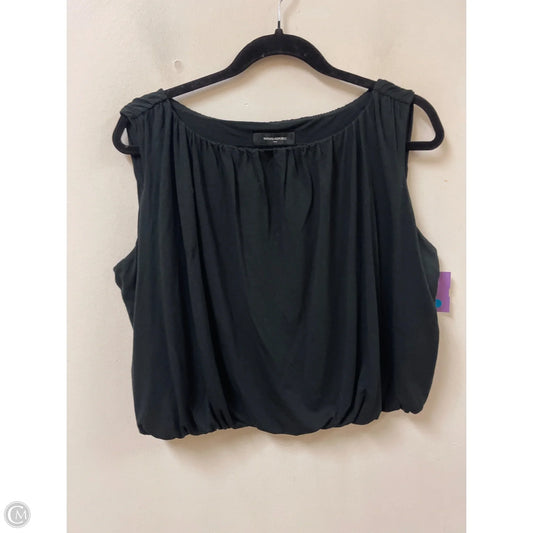 Top Sleeveless By Banana Republic In Black, Size: L