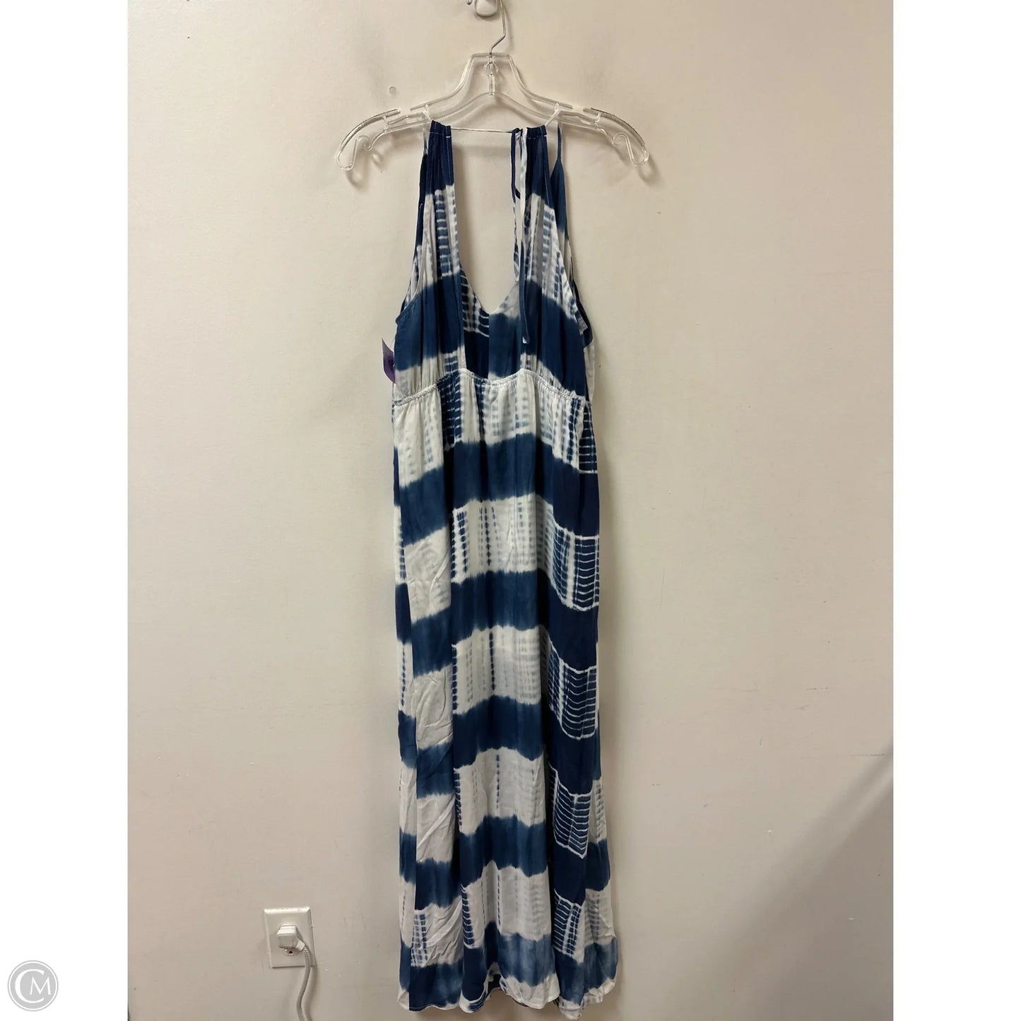 Dress Casual Maxi By White Birch In Blue, Size: L