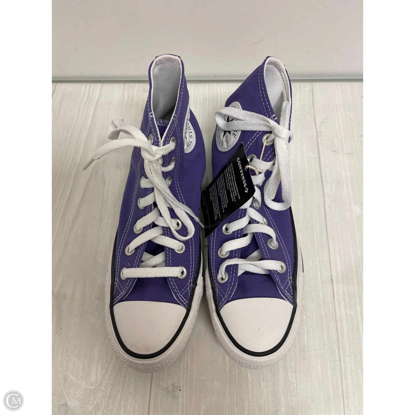 Shoes Sneakers By Converse In Purple, Size: 7