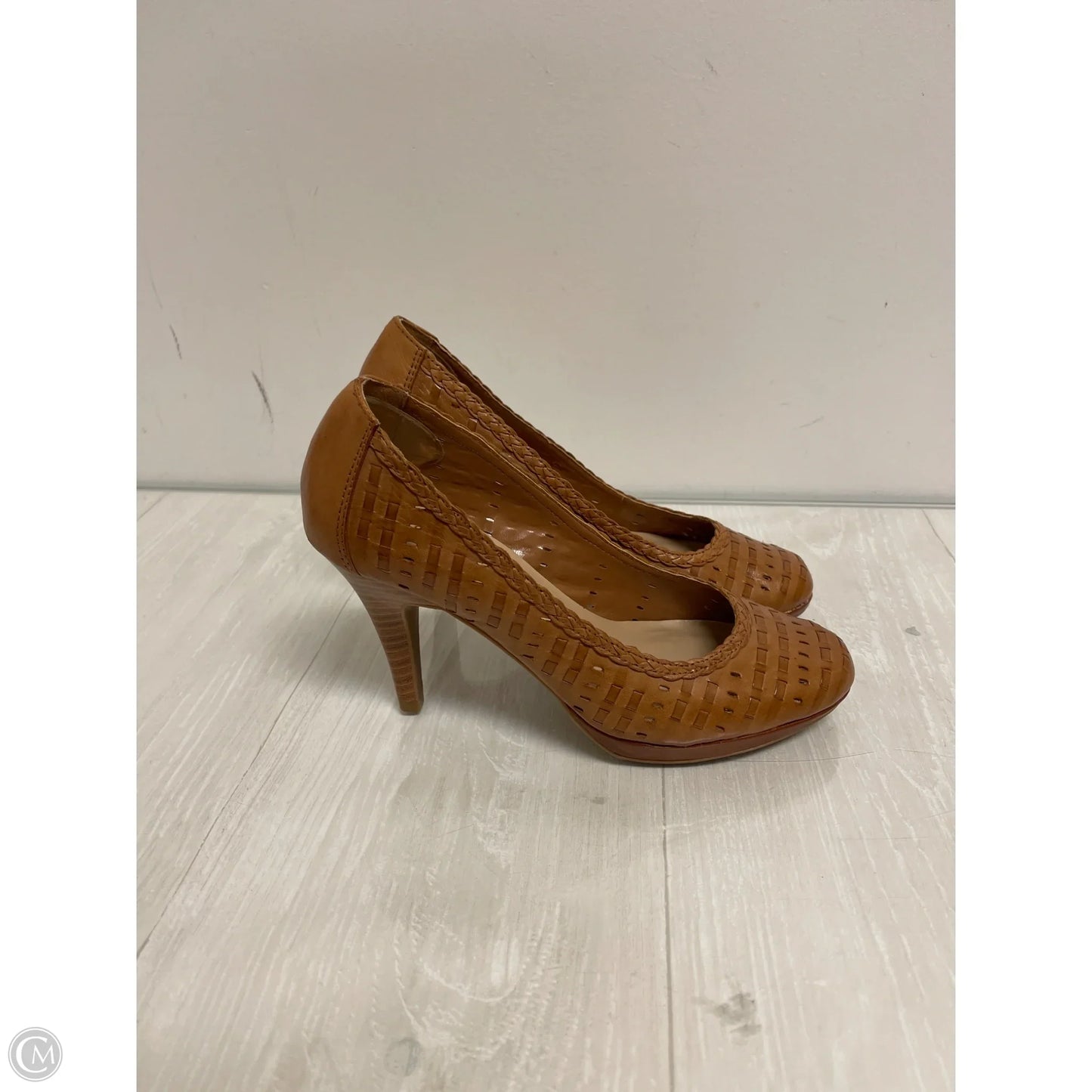 Shoes Heels Stiletto By Andrew Gellar In Brown, Size: 7