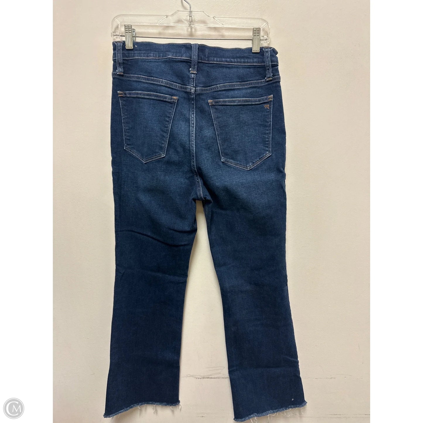 Jeans Straight By Madewell In Blue Denim, Size: 8
