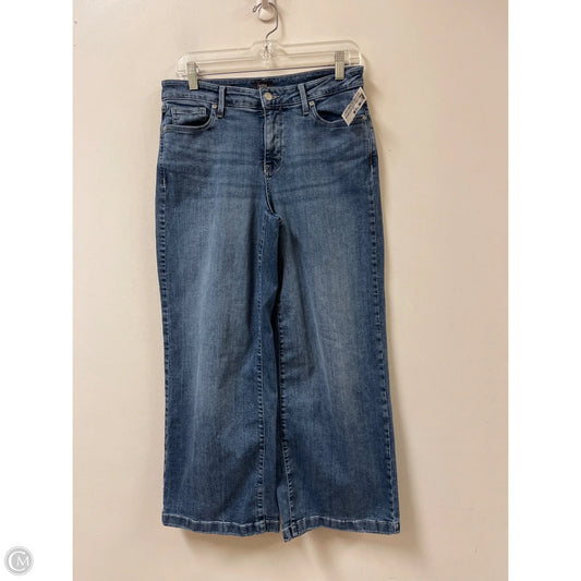 Jeans Wide Leg By Not Your Daughters Jeans In Blue Denim, Size: 6
