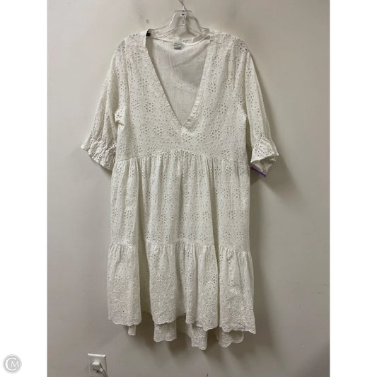 Dress Casual Maxi By Sundance In White, Size: L