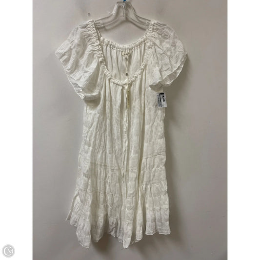Dress Casual Midi By Max Studio In White, Size: L