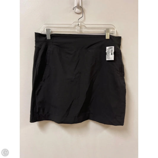 Athletic Skort By Members Mark In Black, Size: L