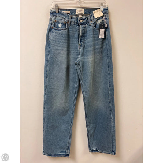 Jeans Straight By Universal Thread In Blue Denim, Size: 6