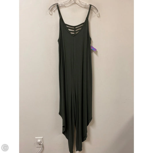 Jumpsuit By Signature By Robbie Bee In Green, Size: M