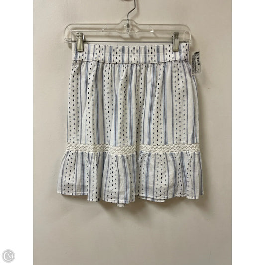 Skirt Mini & Short By Loft In Blue, Size: 2p