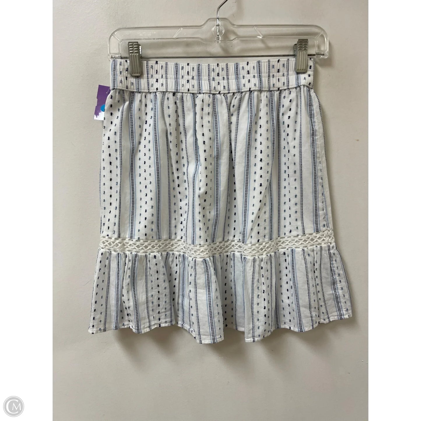 Skirt Mini & Short By Loft In Blue, Size: 2p