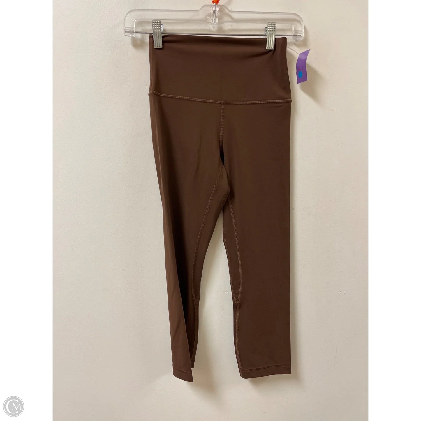 Athletic Leggings By Lululemon In Brown, Size: 4