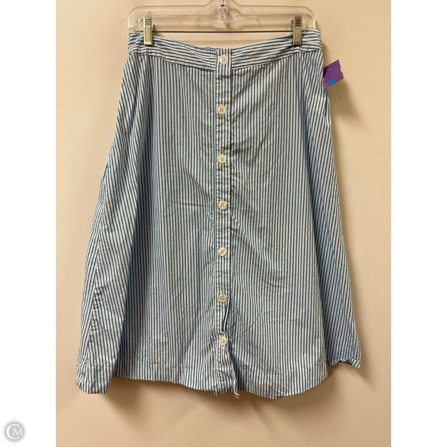 Skirt Midi By A New Day In Blue, Size: 8