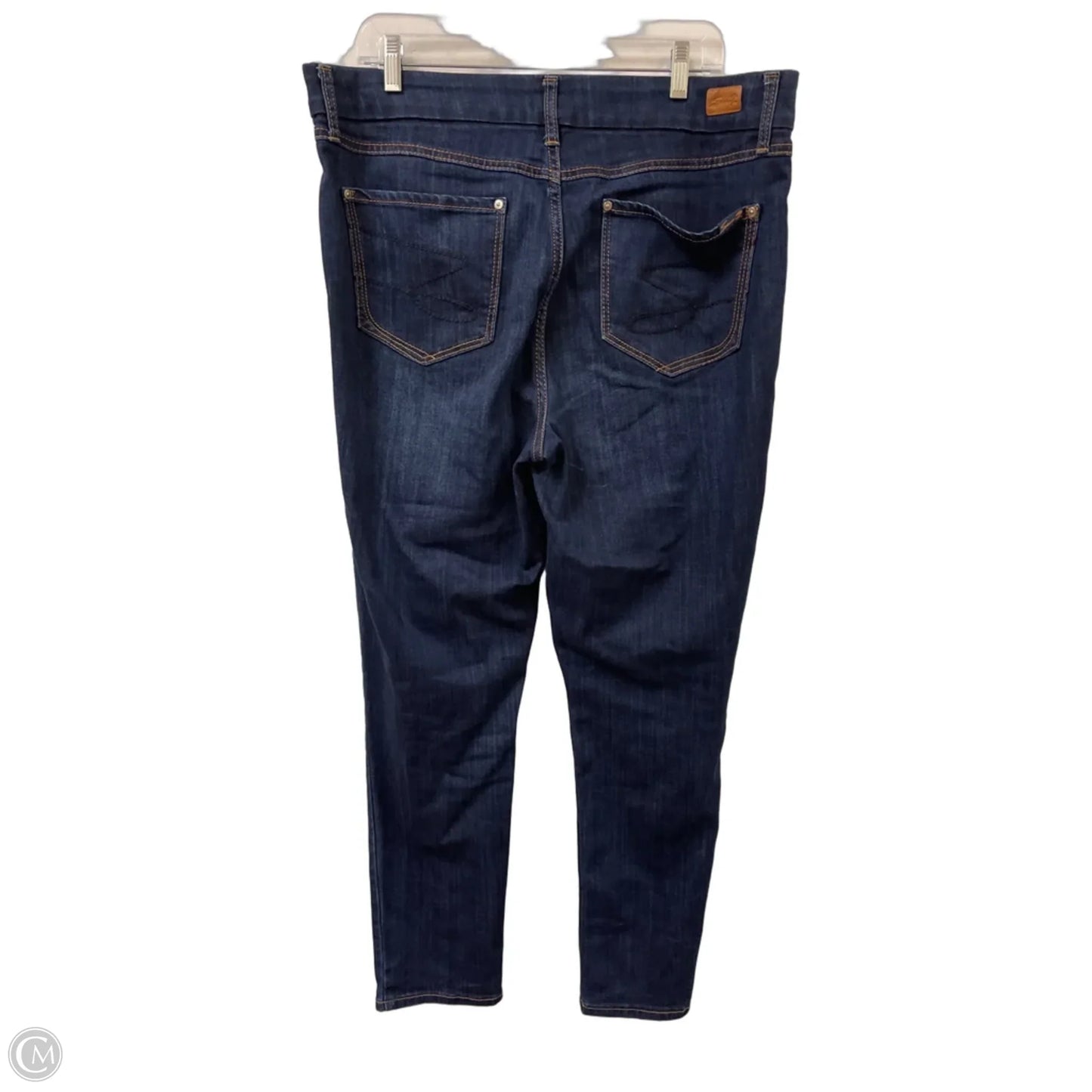 Jeans Skinny By Seven 7 In Blue Denim, Size: 16