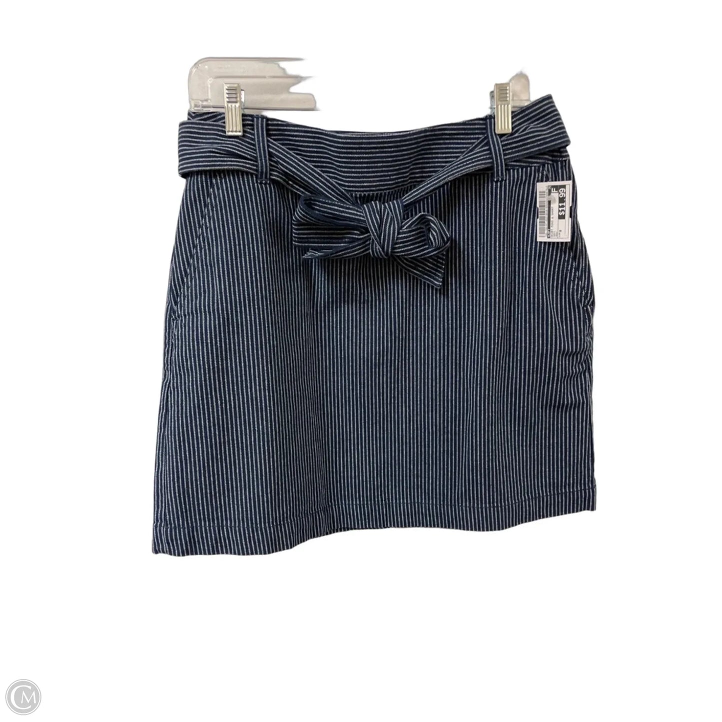 Skirt Mini & Short By Loft In Navy, Size: 8