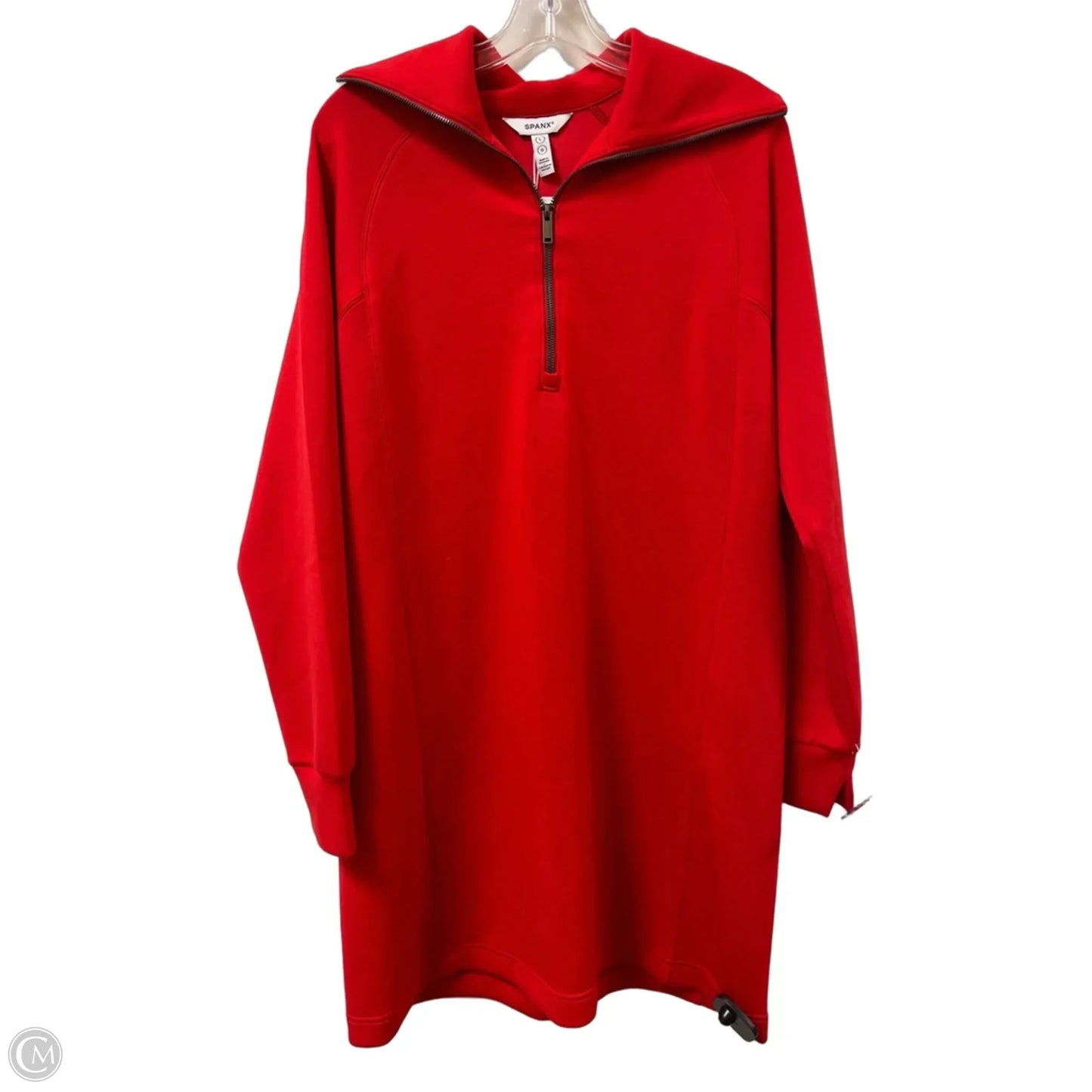 Dress Casual Midi By Spanx In Red, Size: L