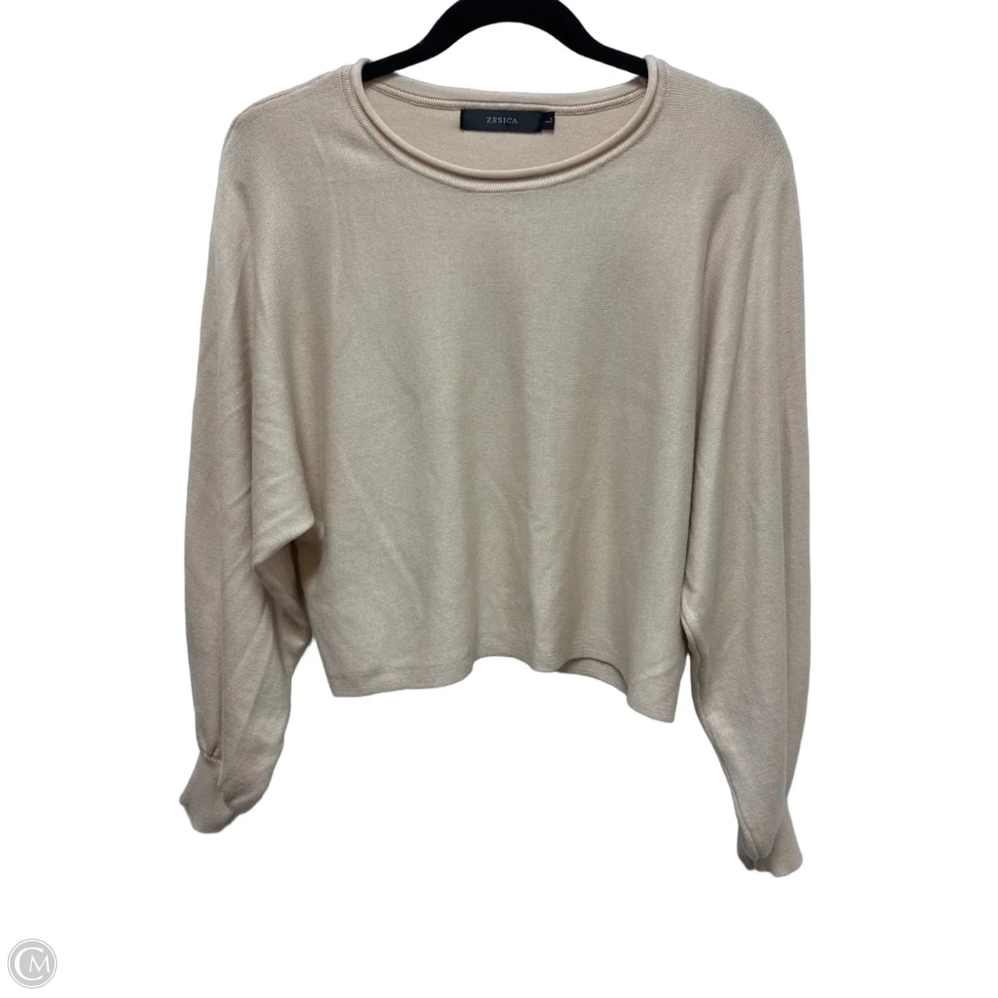 Sweater By Zesica In Cream, Size: L