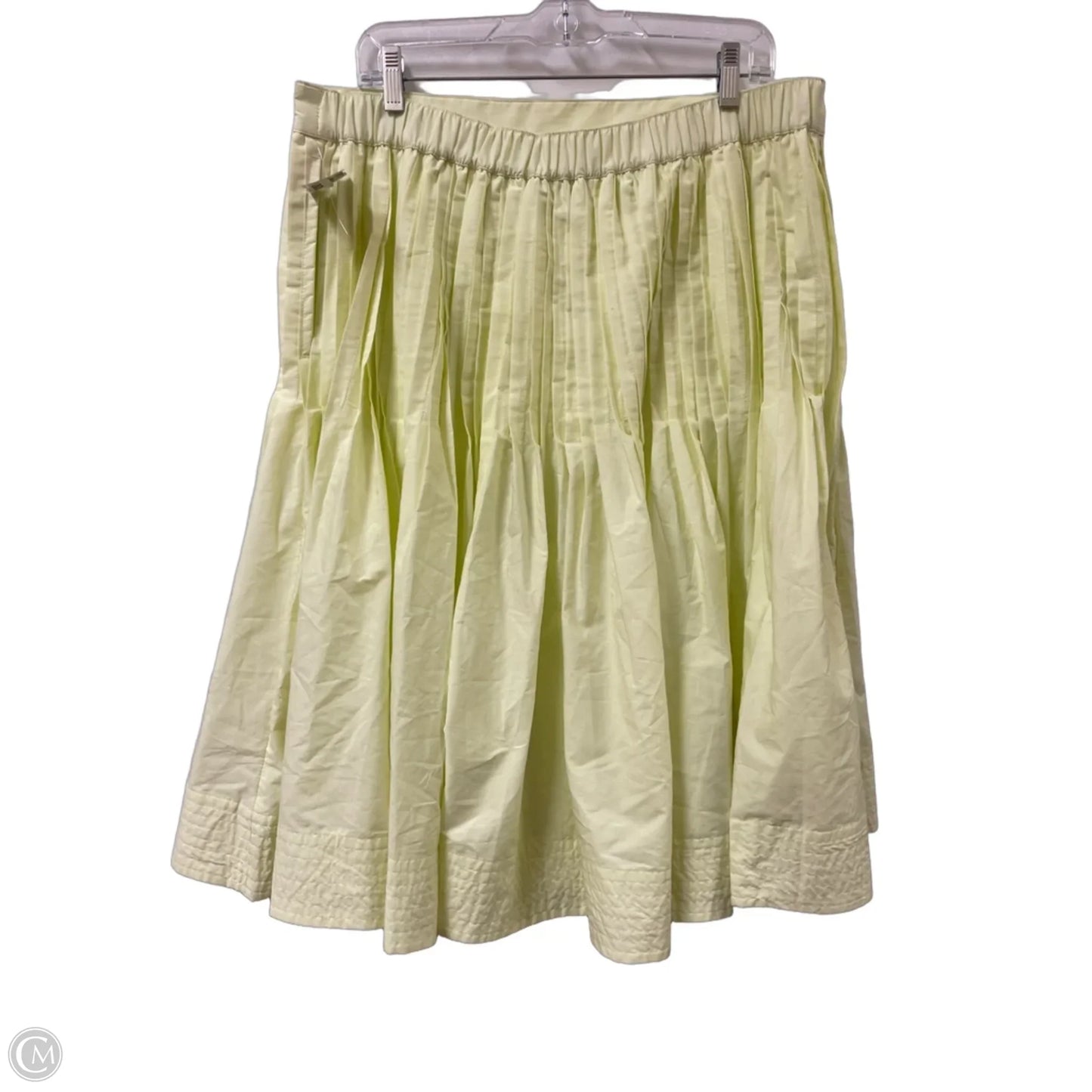 Skirt Midi By Free Assembly In Green, Size: Xl