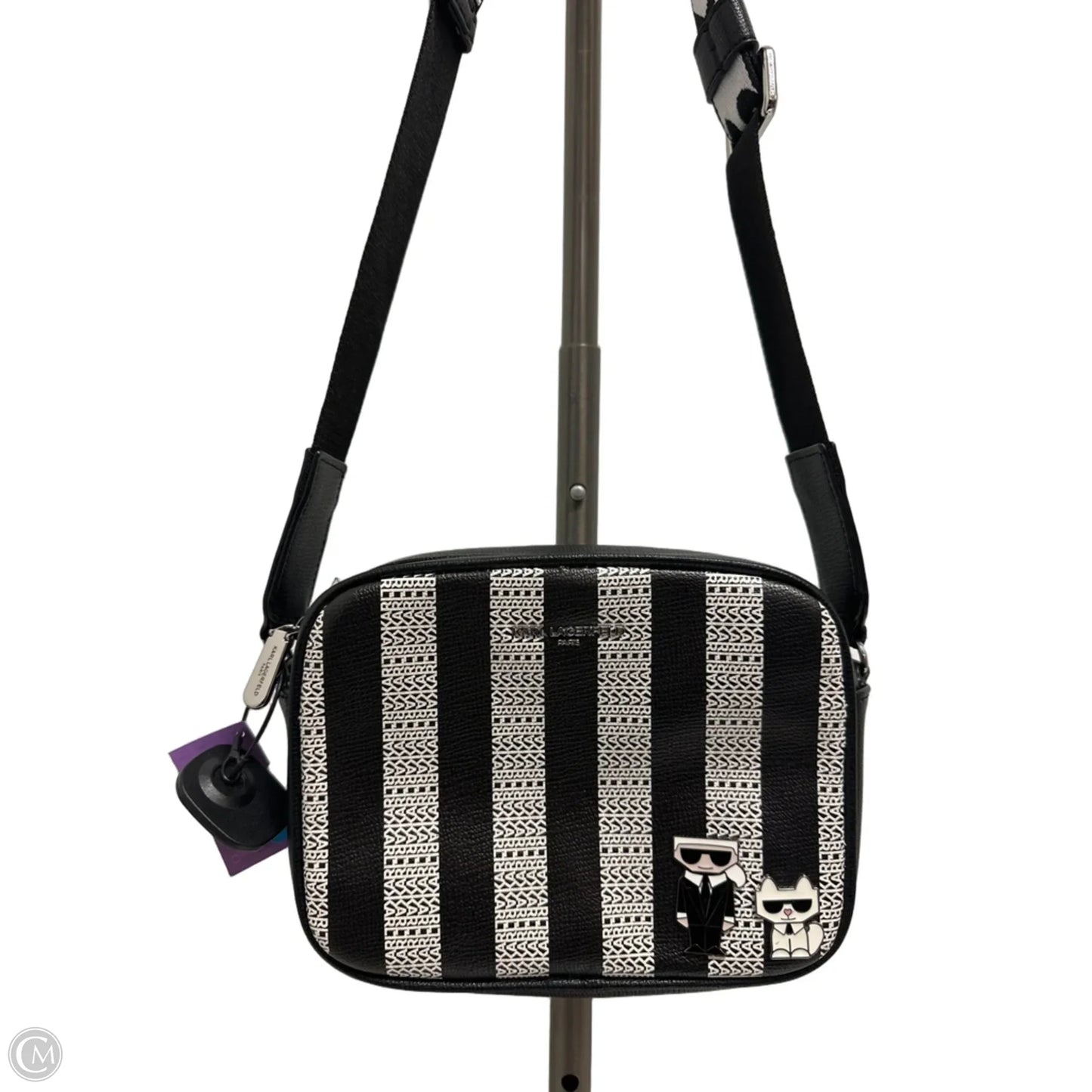 Handbag Designer By Karl Lagerfeld, Size: Medium