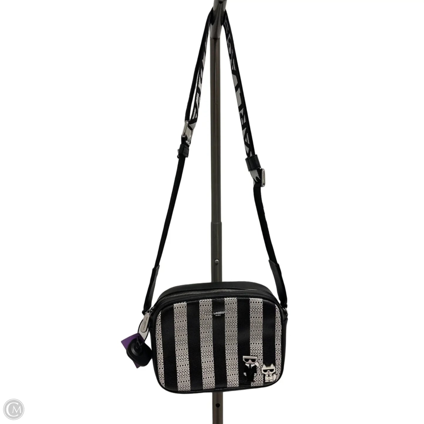 Handbag Designer By Karl Lagerfeld, Size: Medium