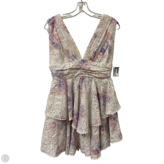 Dress Casual Short By Gianni Bini In Purple, Size: M