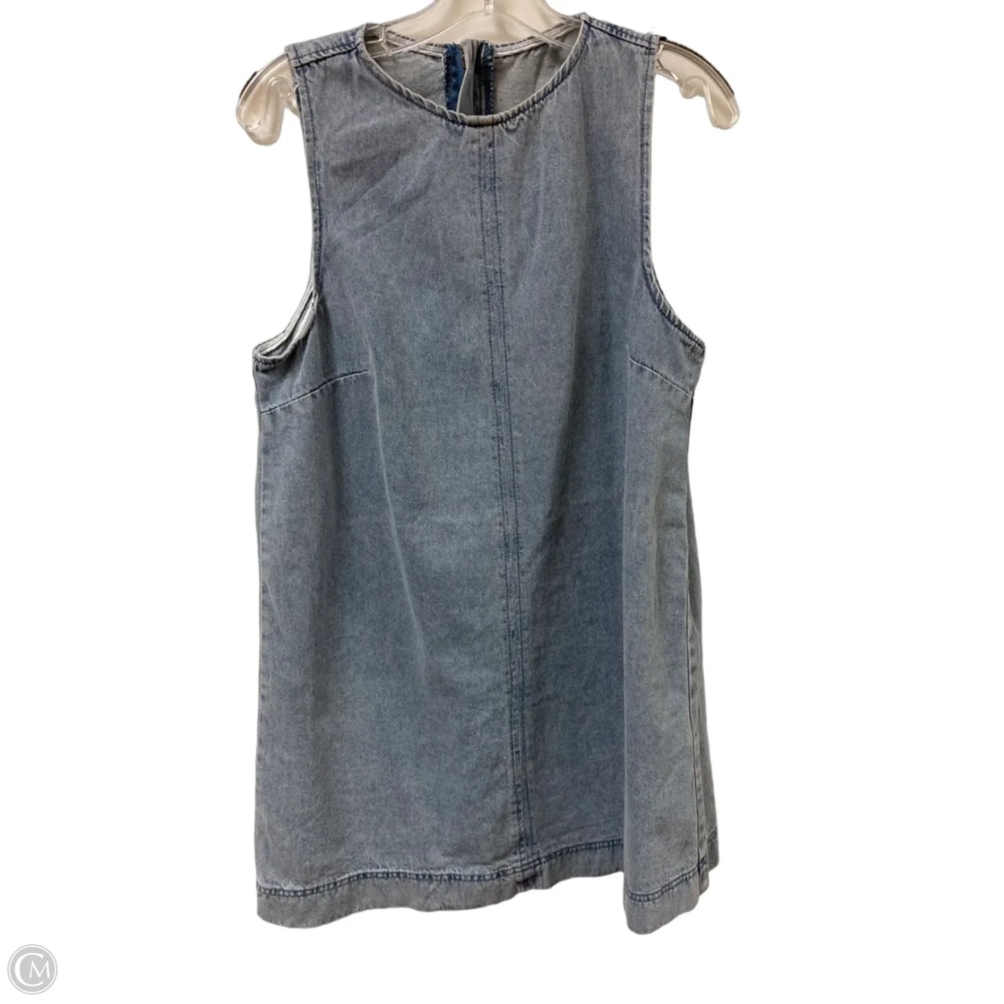 Dress Casual Short By Forever 21 In Blue Denim, Size: M