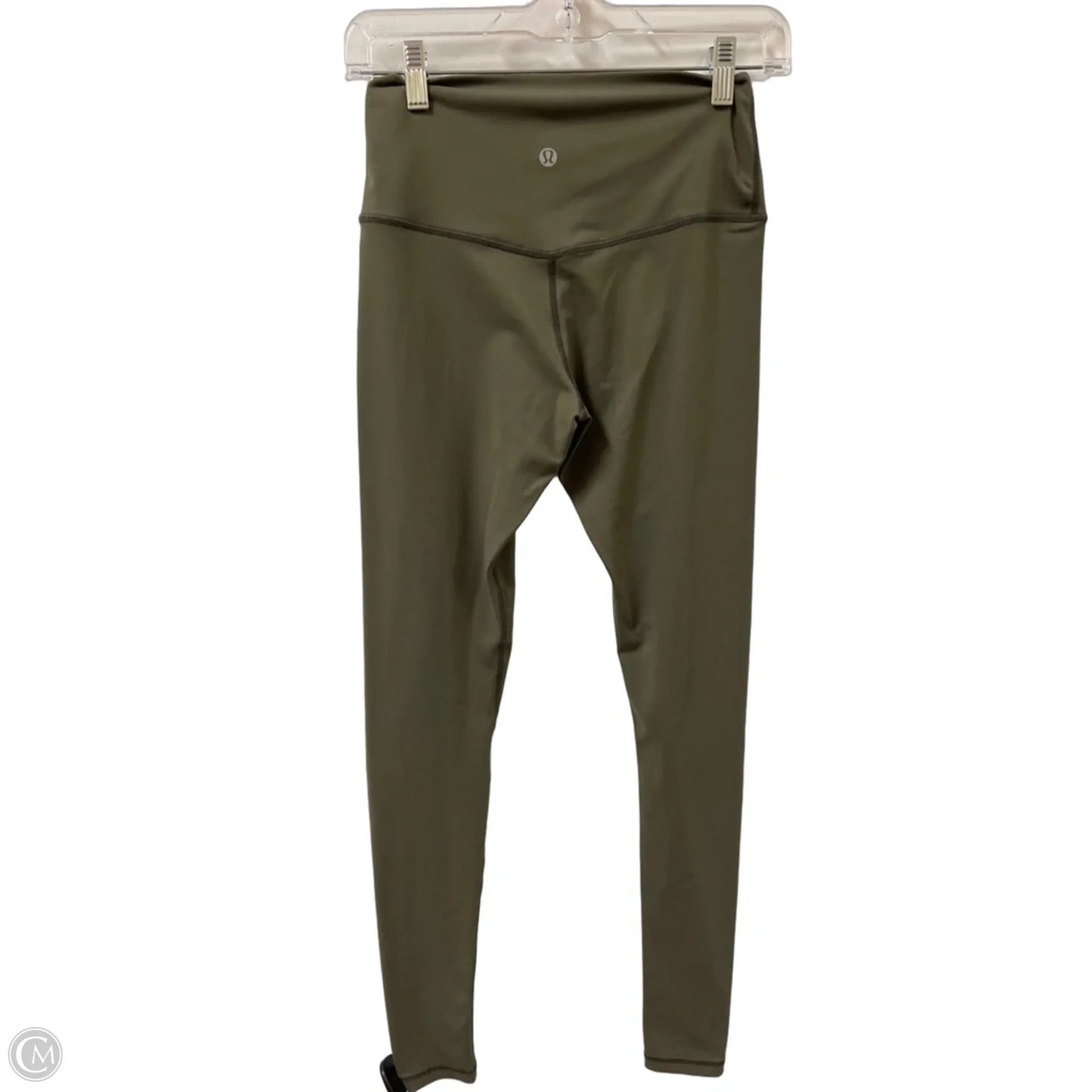 Athletic Leggings By Lululemon In Green, Size: 4
