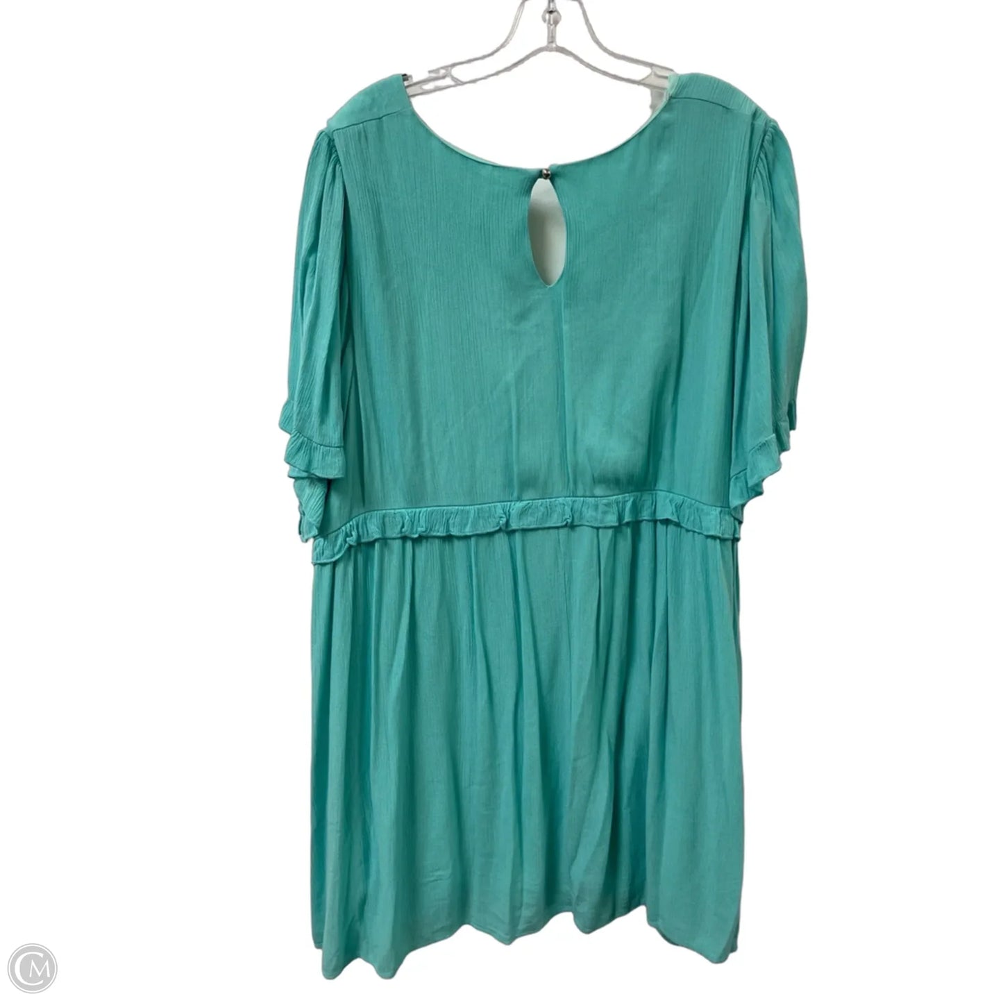 Dress Casual Midi By 143 Story In Teal, Size: 2x