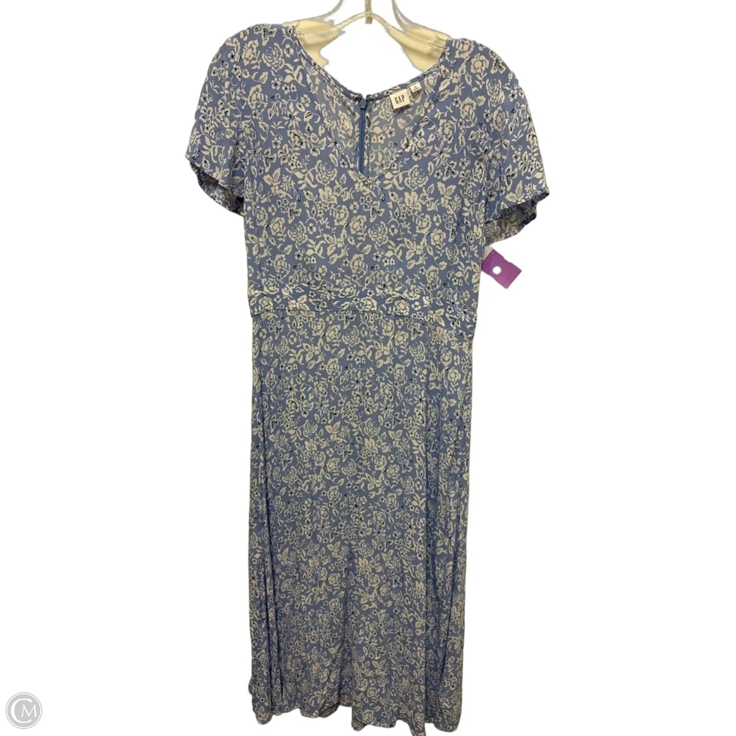 Dress Casual Maxi By Gap In Blue, Size: M