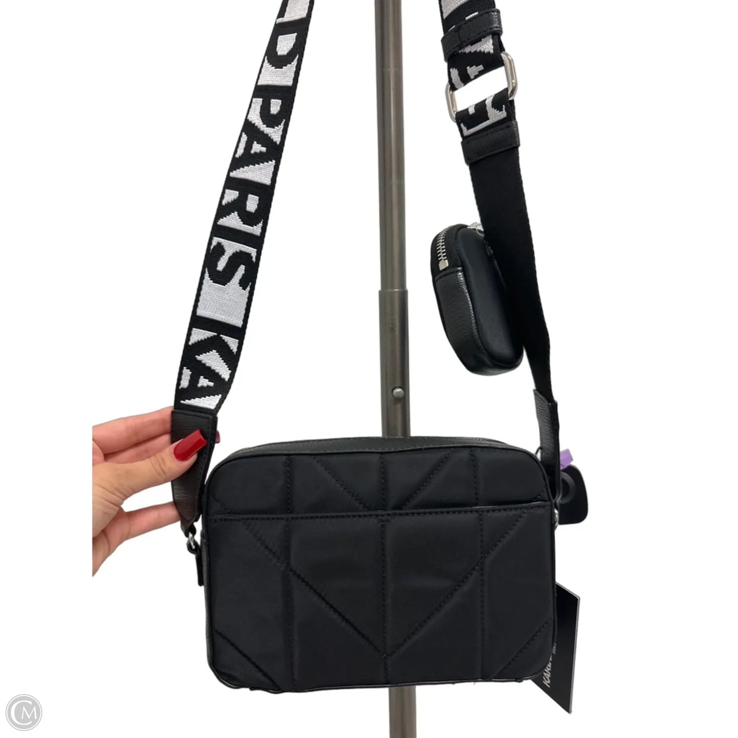 Handbag Designer By Karl Lagerfeld, Size: Medium