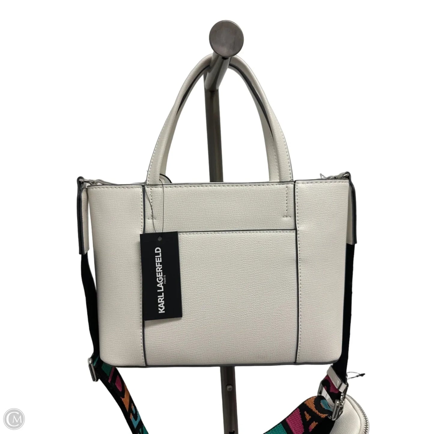 Handbag Designer By Karl Lagerfeld, Size: Medium